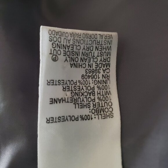 Tahari ASL Zip Front Plaid Skirt Suit with Peplum Size 4 - Picture 8 of 16